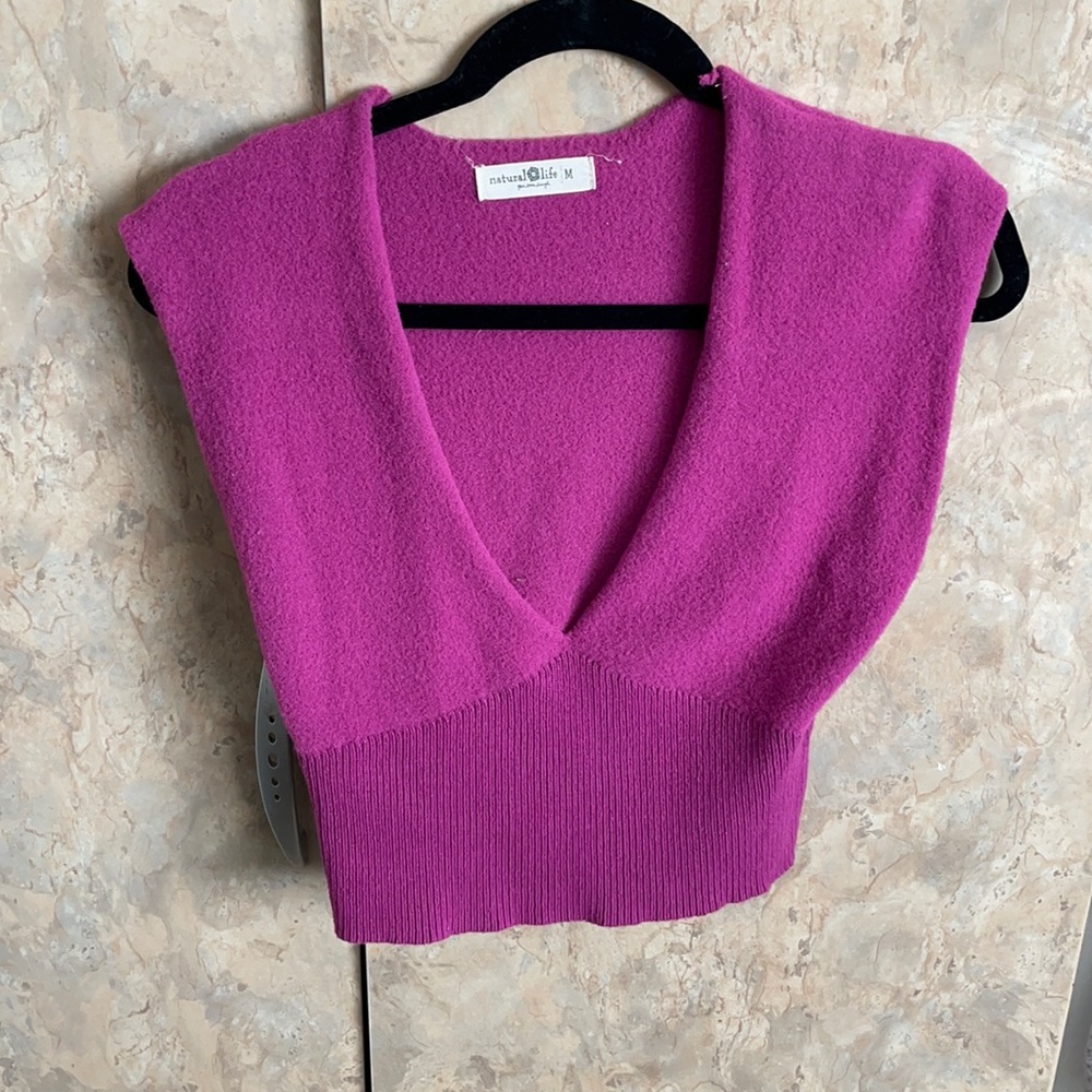 Natural Life sweater tank M